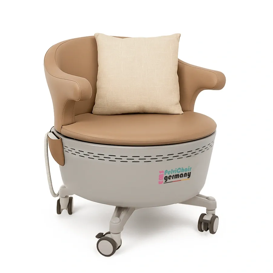 Der PelvicChair zur elektromagnetischen Stimulierung des Beckenbodents.