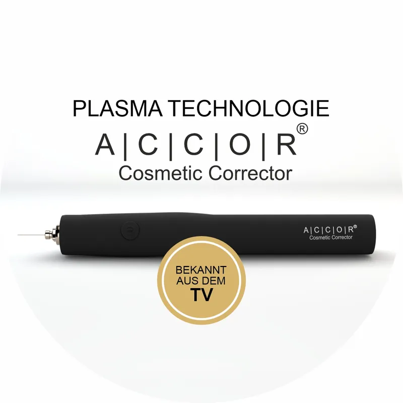 Anwendung des Plasma Pens zur punktuellen Straffung der Lidhaut.